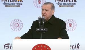 Cumhurbaşkanı Erdoğan'dan Bilecik'te Açıklamalar