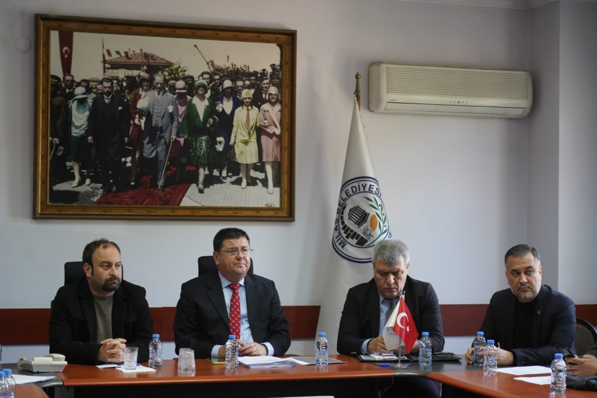 Milas Belediyesi Yardım Koordinasyon Toplantısı Gerçekleştirdi