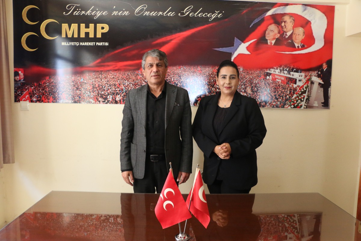 Özdemir MHP İlçe Teşkilatını Ziyaret Etti