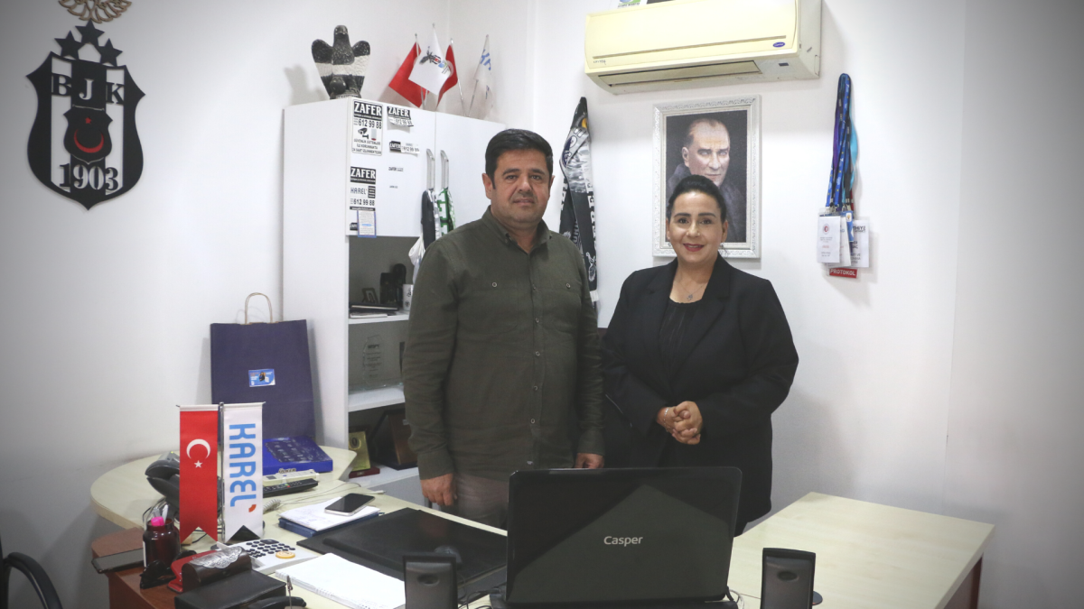 Serap Ülkü Özdemir,Fethiye Ak Parti Teşkilat Başkanı Zafer Aykaç’ı Ziyaret Etti