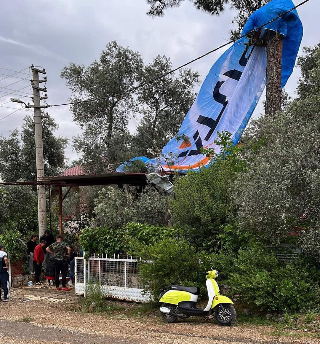 Fethiye’de Paraşüt Kazası