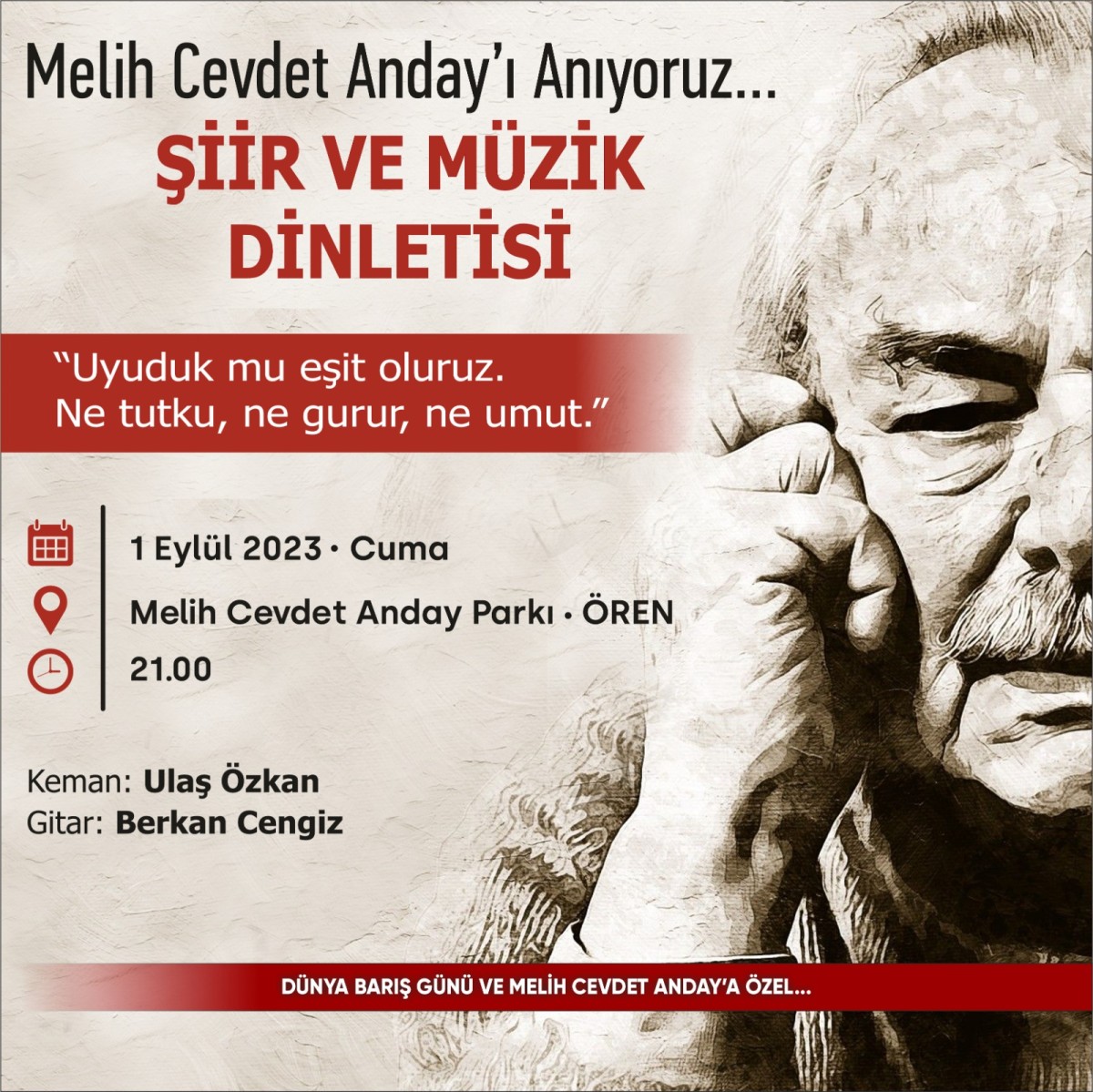 Milas Belediyesi'nden Melih Cevdet Anday'ı Anma Etkinliği