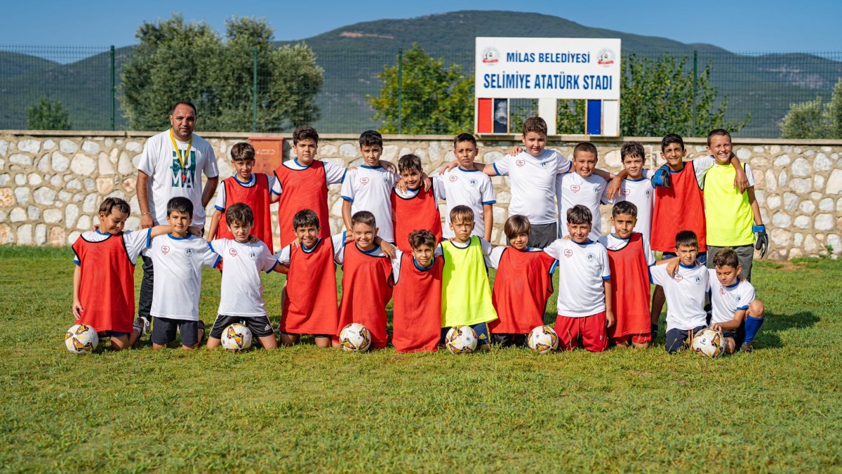 Selimiye ve Bafa'daki Yaz Futbol Okulları Devam Ediyor