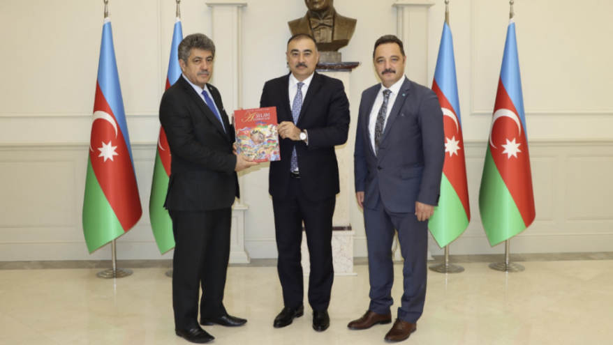 TİMBİR Başkanı, Azerbaycan’ın Ankara Büyükleçisi Memmedov’la görüştü