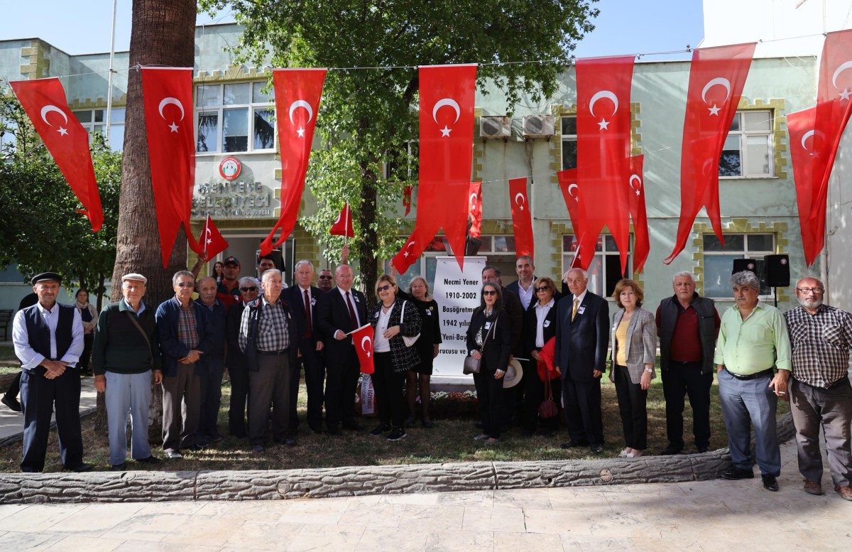 Cumhuriyet Aydını Necmi Yener’in Büstü Törenle Açıldı