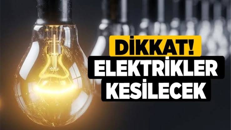 Muğla'nın Beş İlçesinde Elektrik Kesintisi Olacak 