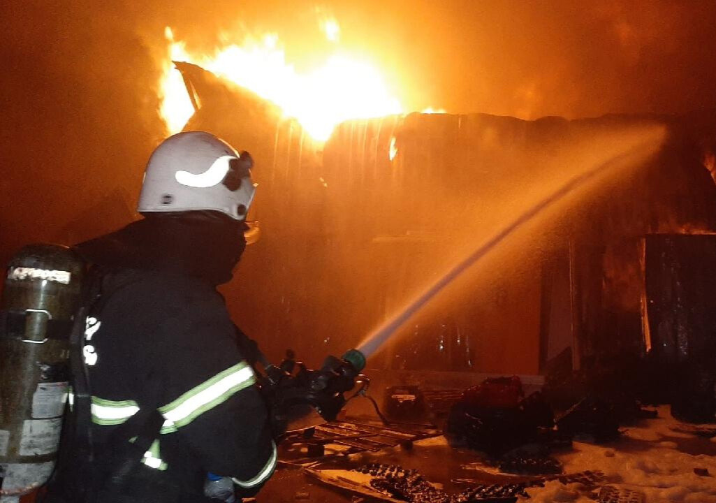 Menteşe'de ev yangını 