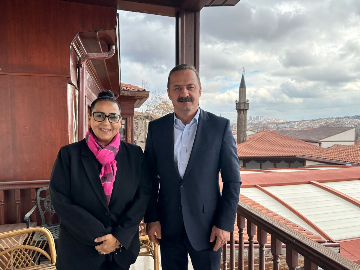 Serap Ülkü Özdemir Ankara'da ziyaretlerine devam ediyor… 