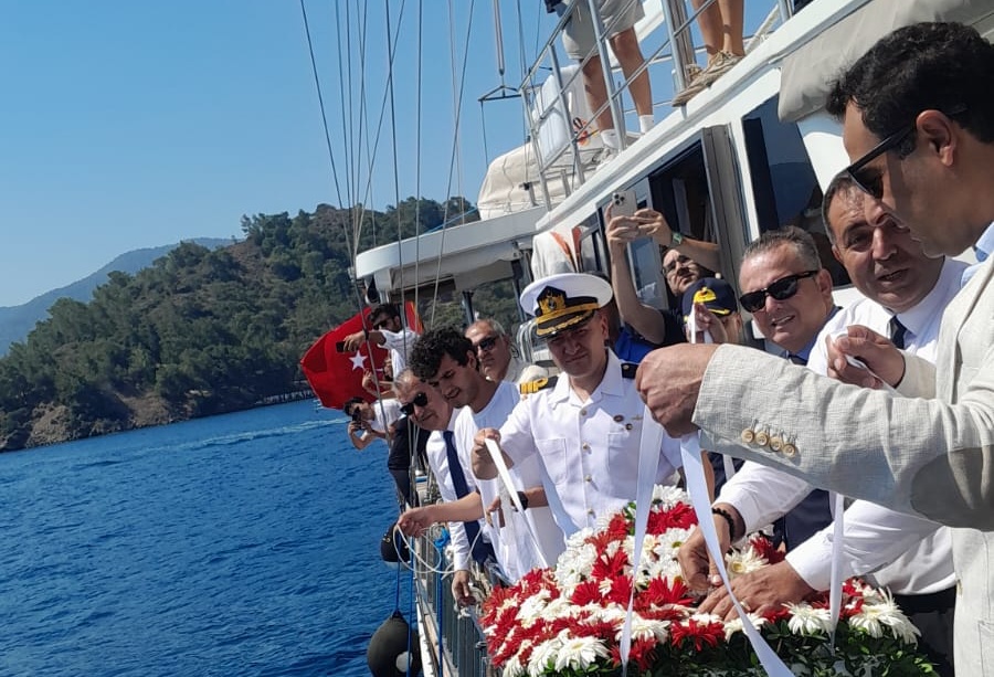 1 Temmuz Denizcilik ve Kabotaj Bayramı’nın 100. yıldönümü ülke genelinde olduğu gibi Fethiye’de törenlerle kutlandı.