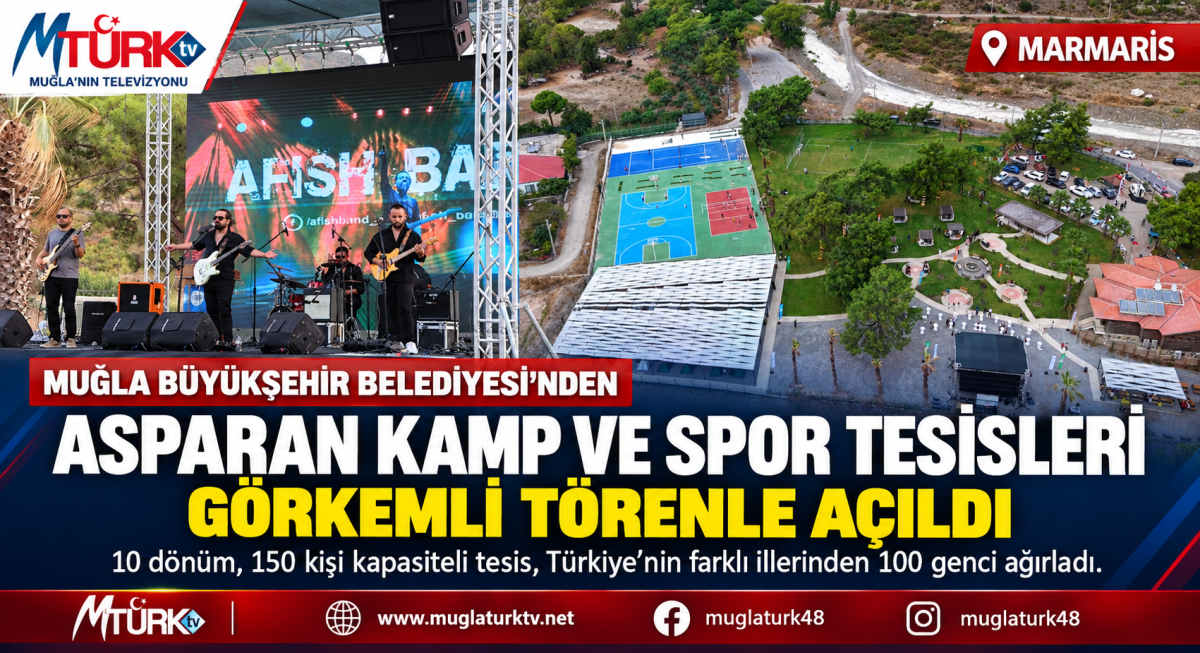 Asparan Kamp ve Spor Tesisleri Farklı Şehirlerden Gençleri Ağırlamaya Başladı