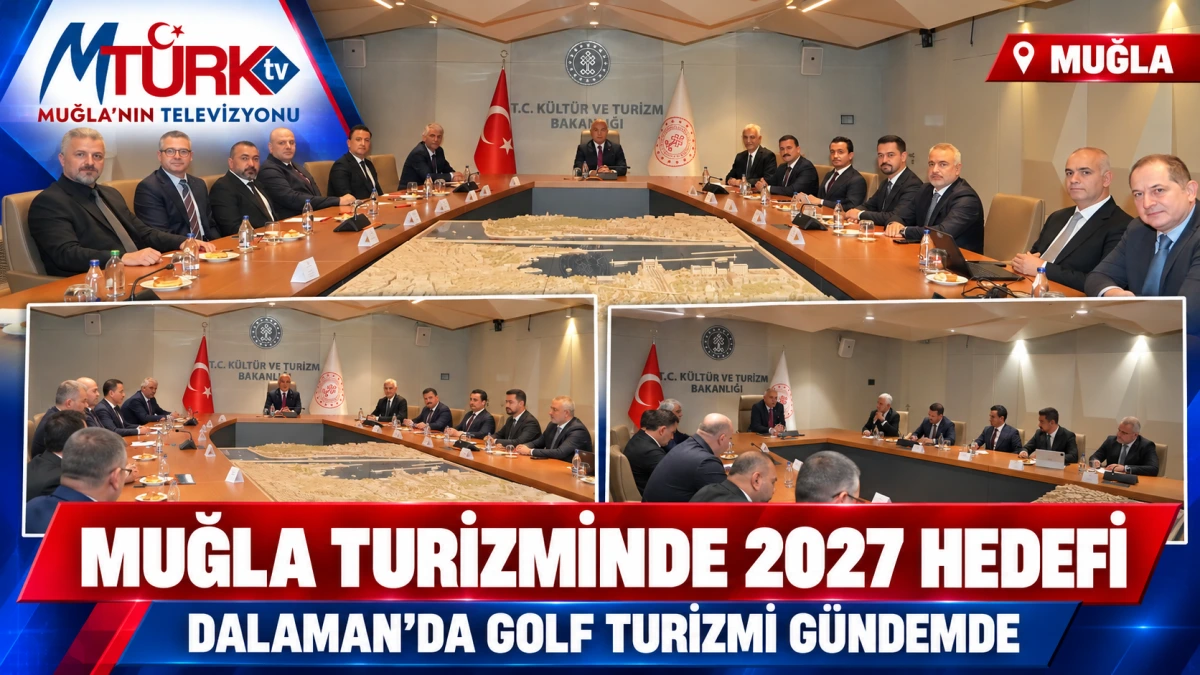 Ercan Torunoğulları, Muğla’nın 2027 turizm hedeflerini değerlendirdi