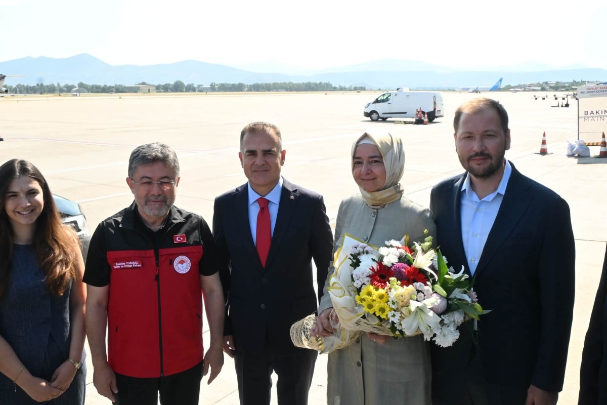 AK Parti Muğla İl Başkanı Cengizhan Güngör, Bakan İbrahim Yumaklı'yı Muğla'da Karşıladı