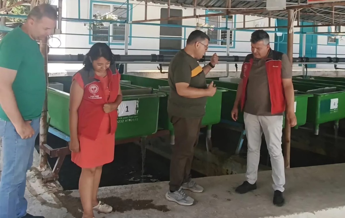 Dalaman'da Yavru Alabalık Üretim Tesisi Denetlendi