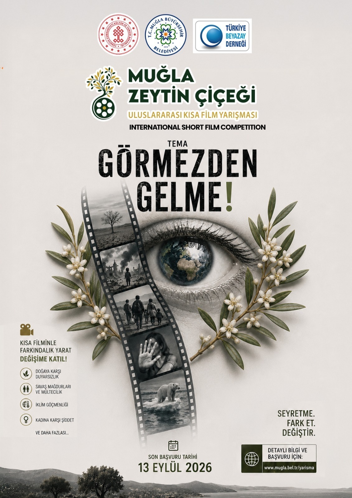 Zeytin Çiçeği Uluslararası Kısa Film Yarışması İçin Başvurular Başladı