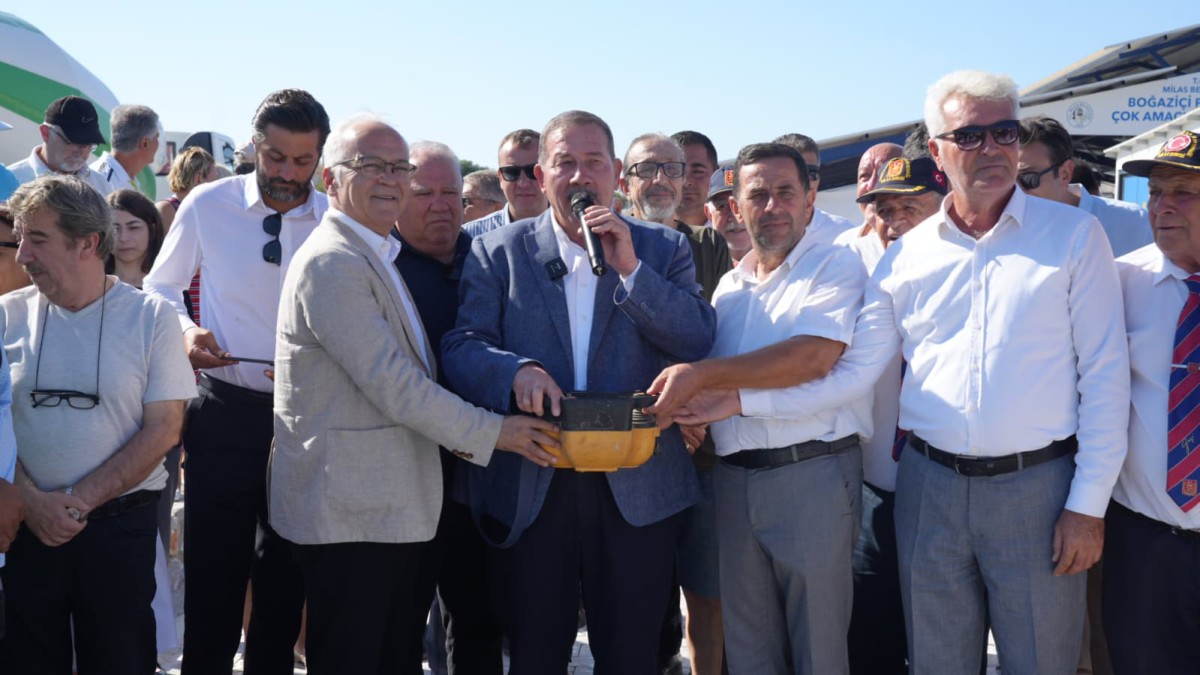KÜLTÜR EVİ İÇİN TEMEL ATMA TÖRENİ GERÇEKLEŞTİRİLDİ