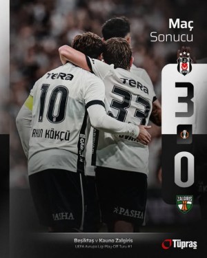 “Beşiktaş Avantajı Kaptı: 3-0”