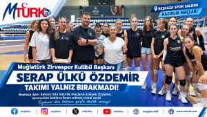 Özdemir'den Muğlatürk Zirvespor'a Tam Destek