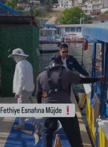 Fethiye’ye Kruvaziyer Ziyareti: Yaklaşık 1250 Turist İlçeye Geldi